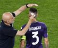 PIX! Biraghi hit by cup: 'These actions have no place in football'