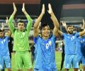 Indian football team donates Rs 20 lakh to Balasore victims