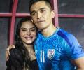 Sunil Chhetri's Romantic Gesture Steals The Show