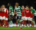 Europa League: Sporting stun Arsenal; United into QFs