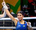 Boxing Worlds: Nikhat Zareen, Manisha power into pre-quarters