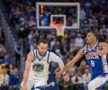 NBA round-up: Warriors withstand Embiid's 46-point game