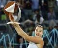 Sabalenka beats world No. 1 Swiatek for Madrid title