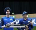 ISSF World Cup: Third time's the charm for Divya & Sarabjot!