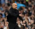 Big 'Ted Lasso' fan Guardiola could not pass up chance at cameo