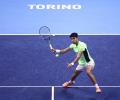 Alcaraz downs Medvedev to reach ATP Finals semis