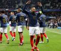 Euro Qualifiers: France demolish 10-man Gibraltar; Dutch qualify