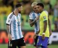 Brazil's Rodrygo 'racially abused' after argument with Messi