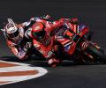 Ducati's Bagnaia wins Valencia GP to defend MotoGP crown