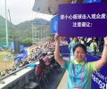 Be careful! Volunteers warn unsuspecting cricket fans at Asiad