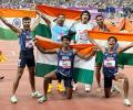 Asian Games: Indian relay team strikes gold, extends medal haul