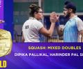 Dipika-Harinder clinch mixed team gold in squash; Ghosal bags silver