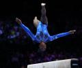 Record-breaker Biles wins sixth all-around World title!