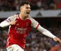 EPL PIX: Arsenal down Man City; Liverpool held