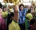 Samba Magic grips the City of Joy as Ronaldinho ignites Durga Puja festivities