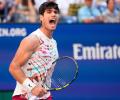 US Open PIX: Alcaraz holds off Evans; Pegula in last 16