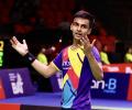 India's rising shuttler Kiran George wins in Indonesia