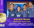 Asian Games: Historic GOLD for Indian equestrian team