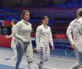 Indian women fencers exit in quarters; men bow out