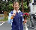 Roshibina dedicates silver medal to struggling Manipur