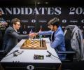 Candidates chess: Gukesh holds Caruana; Gujrathi falters again