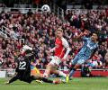 EPL PIX: City given title lifeline! Arsenal stumble; Liverpool stunned