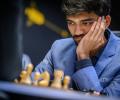 Gukesh crushes Abasov to be back in joint lead