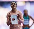 Afghan sprinter makes bold statement at Paris Olympics