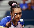 Olympics: Manika leads India to table tennis quarters