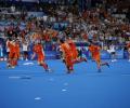 Netherlands win men's hockey gold via shoot-out