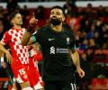 UCL PIX: Liverpool maintain perfection; Real back to winning ways