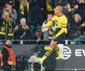 Soccer PIX: Dortmund cruise past Freiburg; Betis win