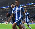 Champions League PIX: Porto down Arsenal; Barca-Napoli play drab draw