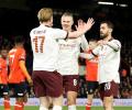 Haaland smashes five as City thrash Luton