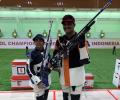 Rudrankksh, Mehuli strike gold in Asian Olympic Qualifiers