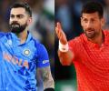 Djokovic opens up on texting Kohli, admiring his career