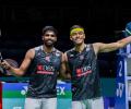 Satwik-Chirag one step away from second Super 1000 title