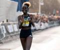 PIX: Ngetich breaks 10 km world record by 28 seconds