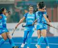 PIX: Udita stars as India make FIH Olympic Qualifier semis