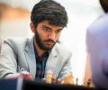 Gukesh outplays Warmerdam, moves to joint lead