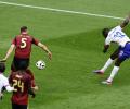 Euro PIX: Kolo Muani scores late as France beat Belgium