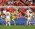 PICS: Spain beat Germany in extra-time to make semis