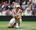 Wimbledon PIX: Sun snuffs out Raducanu's renaissance