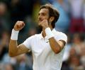 Wimbledon PIX: Musetti stops Fritz; Djokovic gets walkover