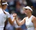 Wimbledon PIX: Rybakina, Krejcikova enter semis