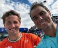 Nadal warms up for Olympics with doubles win in Bastad