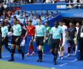 Football, Rugby kick-off Paris Olympic games