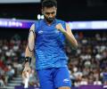 Debutant Prannoy off to good start in Paris Olympics