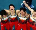 Paris Olympics PIX: Japan win thriller for men's gymnastics gold