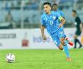 Chhetri bids adieu as India draw against Kuwait